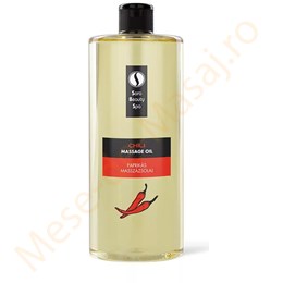 Ulei de argan anticelulitic cu ardei iute Chili 1000 ml