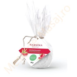 Bila bomba de baie efervescenti cu rodie Yamuna 95 gr.