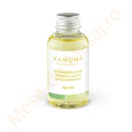 Ulei de masaj yamuna cu ghimbir si lime 50 ml
