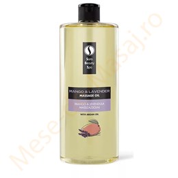 Ulei de argan cu mango si lavanda SBS 1000 ml