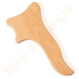 Spatula din lemn pentru masaj.