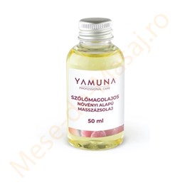 Ulei de masaj Yamuna cu ulei de samburi de struguri 50 ml.