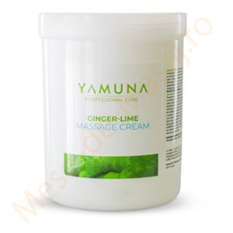 Crema de masaj grasa cu ghimbir si lime Yamuna 1000 ml.