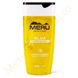 Gel pentru subtiere cu efect anticelulitic Slim Meru 150 ml.