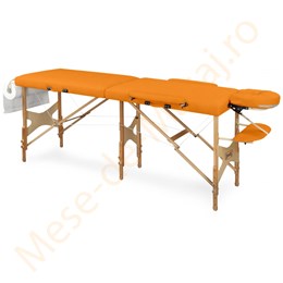 Masă de masaj portabil Tris lemn.