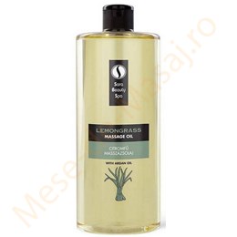 Ulei de argan cu lamaita Lemongrass SaraBeautySpa 1000 ml.