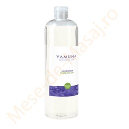 Ulei de masaj Yamuna de parafina cu lavanda 1000 ml.
