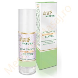 Elixir Intensive Hyaluronic si Vitamina C Goldengreen Nature 30 ml